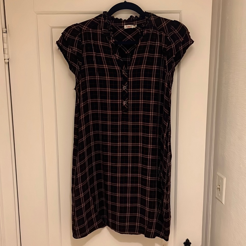 Faherty Dress | Harper Plaid | Small
